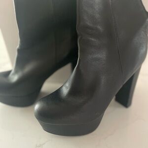 Steve Madden platform leather boots